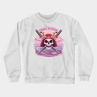 Samurai skull Crewneck Sweatshirt